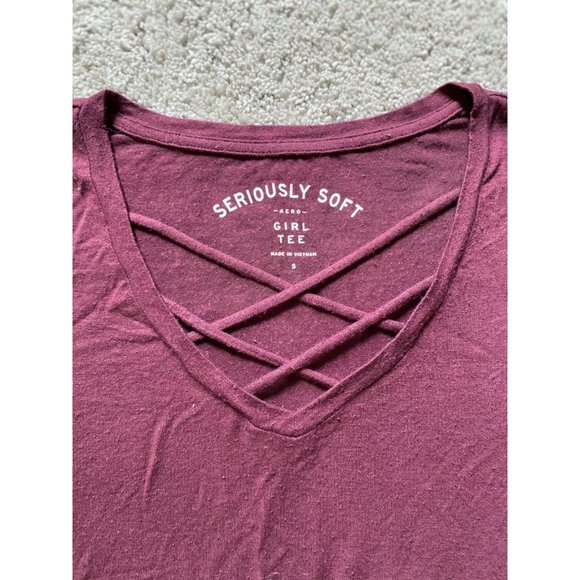 Aeropostale women’s small short sleeve top - Picture 3 of 6